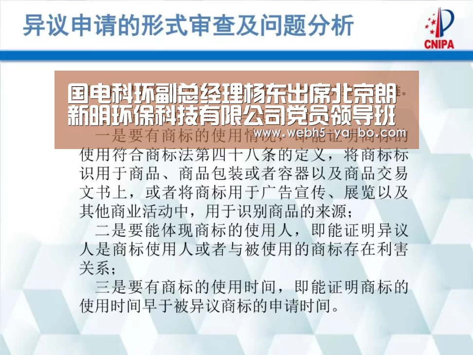 国电科环副总经理杨东出席北京朗新明环保科技有限公司党员领导班子民主生活会“Yabo亚博官方网站”(图3) 亚博体育